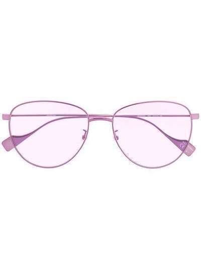 Balenciaga Eyewear солнцезащитные очки в круглой оправе с затемненными линзами BB0088SK