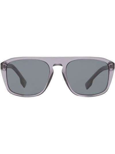 Burberry Eyewear солнцезащитные очки в квадратной оправе 4080528