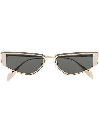 Alexander McQueen Eyewear солнцезащитные очки AM0220SA 001 AM0220SA