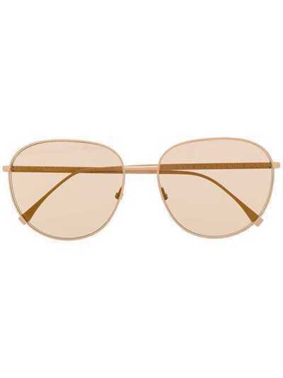 Fendi Eyewear солнцезащитные очки-авиаторы FF0379GS