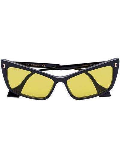 Gucci Eyewear солнцезащитные очки Cats Runway GG0626S002
