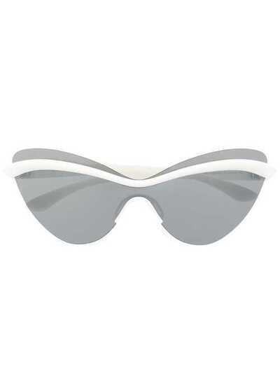 Mykita солнцезащитные очки в оправе 'кошачий глаз' MMECHO001MD29