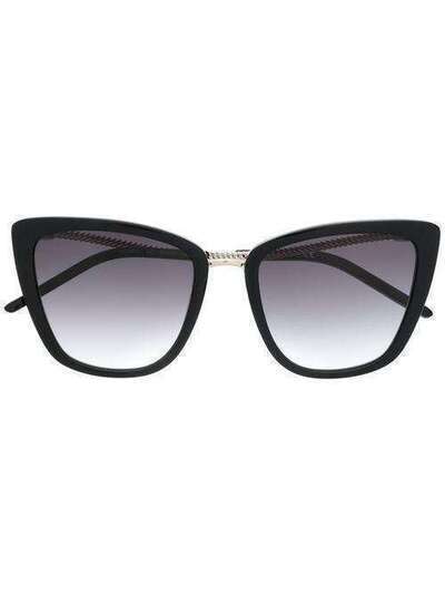 Karl Lagerfeld солнцезащитные очки в оправе 'кошачий глаз' KL06004S001