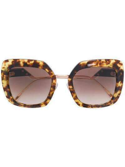 Fendi Eyewear квадратные солнцезащитные очки FF0317S