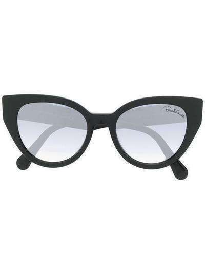 Roberto Cavalli солнцезащитные очки в оправе 'кошачий глаз' RC11295301C