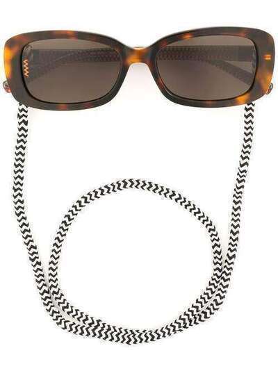 M Missoni солнцезащитные очки в оправе черепаховой расцветки MMI0005S