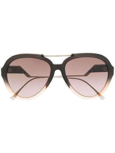 Fendi Eyewear затемненные солнцезащитные очки