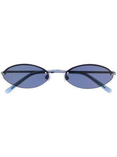 Marc Jacobs Eyewear солнцезащитные очки в овальной оправе MARC405S