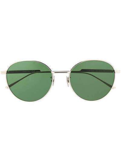 Bottega Veneta Eyewear солнцезащитные очки в круглой оправе BV1042SA