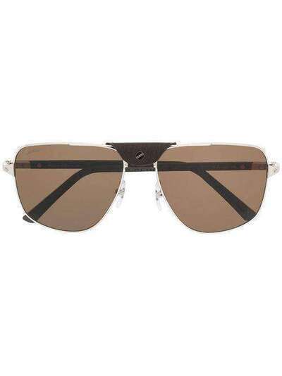 Cartier Eyewear солнцезащитные очки с декором CT0097S