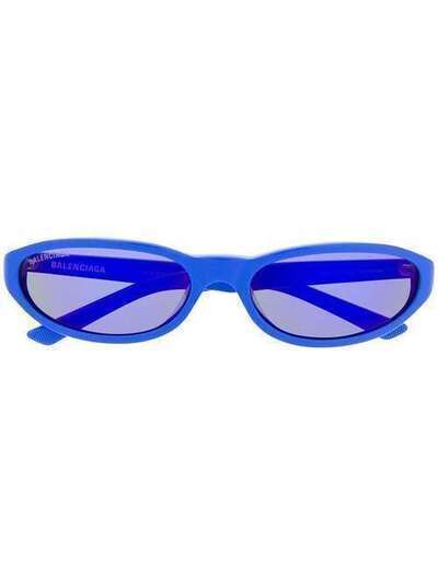 Balenciaga солнцезащитные очки Neo Round 570487T0015