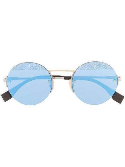 Fendi Eyewear солнцезащитные очки в круглой оправе FFM0058S