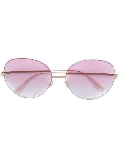 Mykita round gradient sunglasses aimi