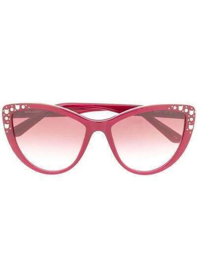 Karl Lagerfeld солнцезащитные очки Choupette Rocky с заклепками KL00986S015