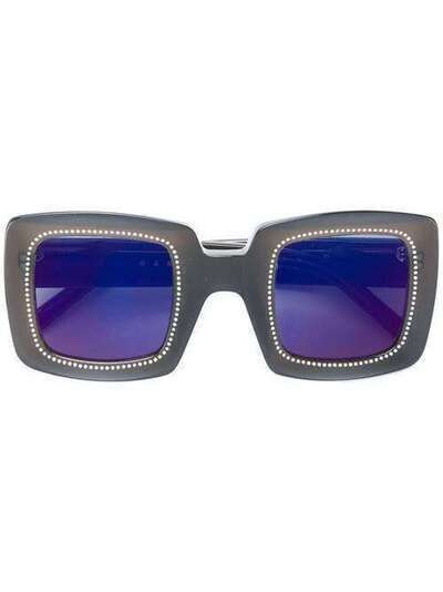 Marni Eyewear acetate square glasses EWME625SR0H2800