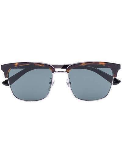 Gucci Eyewear солнцезащитные очки в оправе черепаховой расцветки GG0697S