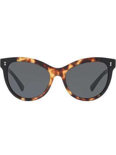 Valentino Eyewear солнцезащитные очки "кошачий глаз" 'Valentino Garavani' VA4013500387