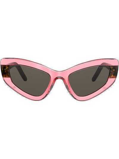 Prada Eyewear солнцезащитные очки Postcard PR11VS4735S2