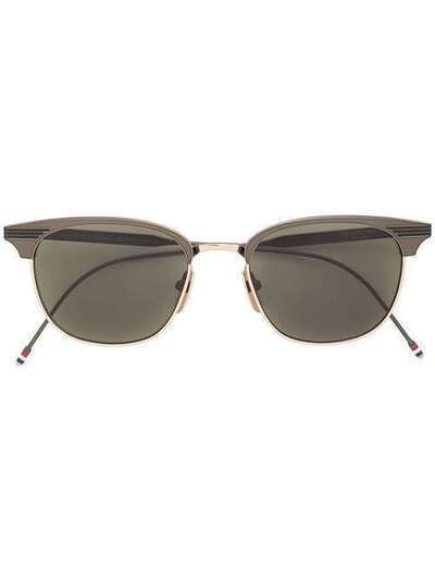 Thom Browne Eyewear солнцезащитные очки в квадратной оправе TB104AT