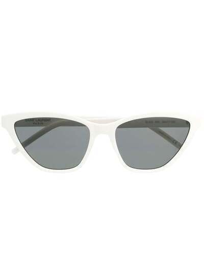 Saint Laurent Eyewear солнцезащитные очки в оправе 'кошачий глаз' SL333