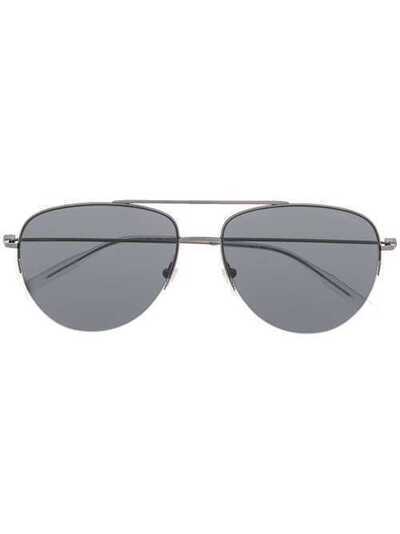 Montblanc солнцезащитные очки-авиаторы MB0074S