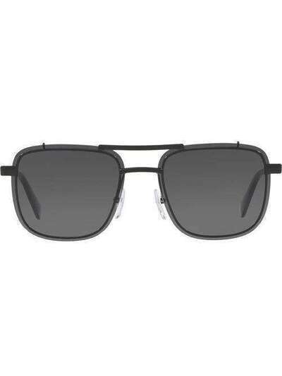 Prada Eyewear солнцезащитные очки-авиаторы PR59US1AB5S0