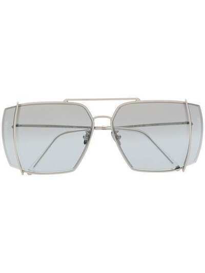 Retrosuperfuture солнцезащитные очки Ombre с гравировкой логотипа UTZ