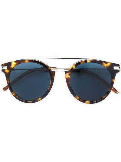 Fendi Eyewear солнцезащитные очки в округлой оправе FF0225S