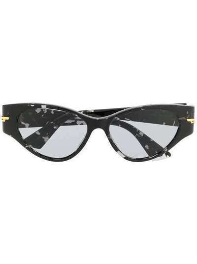 Bottega Veneta Eyewear солнцезащитные очки The Original 02 BV1002S55002
