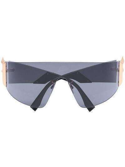 Fendi Eyewear солнцезащитные очки с декором F FF0382