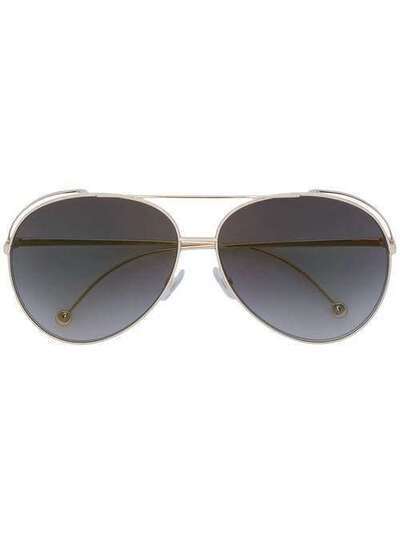 Fendi Eyewear солнцезащитные очки-авиаторы FF0286S
