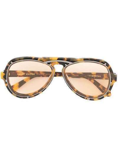 Karen Walker солнцезащитные очки-авиаторы McQueen KWM1921936