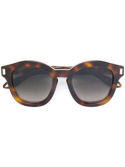 Givenchy Eyewear солнцезащитные очки в круглой оправе GV7070S