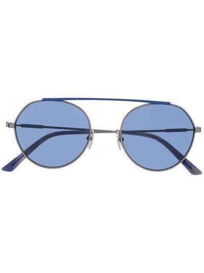 Calvin Klein солнцезащитные очки в круглой оправе CK19149S