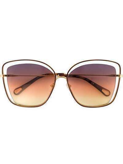 Chloé Eyewear солнцезащитные очки 'Poppy' 34833