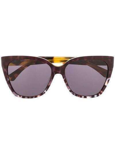 Moschino Eyewear солнцезащитные очки в оправе 'кошачий глаз' MOS066S
