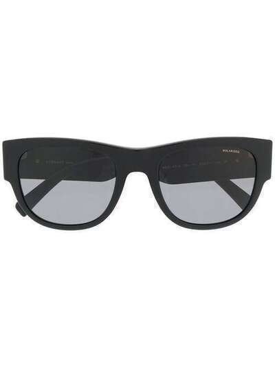 Versace Eyewear солнцезащитные очки в массивной круглой оправе 4359