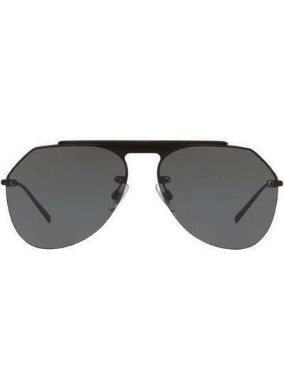 Dolce & Gabbana Eyewear затемненные солнцезащитные очки-авиаторы DG2213110687