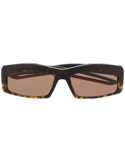 Balenciaga Eyewear солнцезащитные очки в квадратной оправе BB0026S