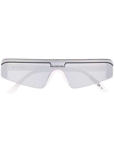 Balenciaga Eyewear солнцезащитные очки в квадратной оправе BB0003S