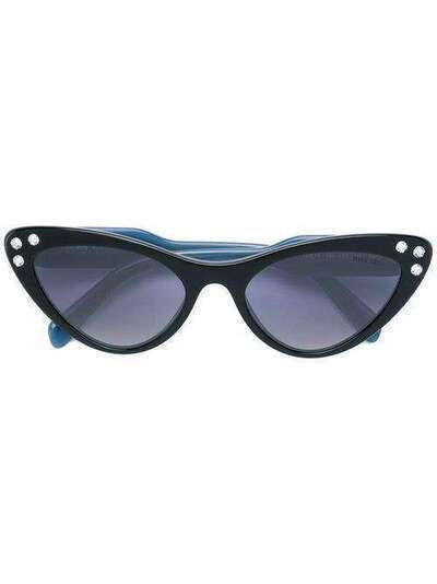 Miu Miu Eyewear cat-eye crystal sunglasses MU05TS
