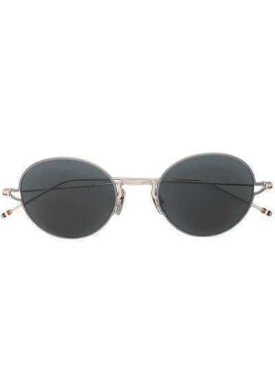 Thom Browne Eyewear солнцезащитные очки в круглой оправе TBS9155001