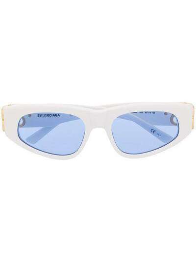 Balenciaga Eyewear солнцезащитные очки Dynasty D в оправе 'кошачий глаз' 621642T0001