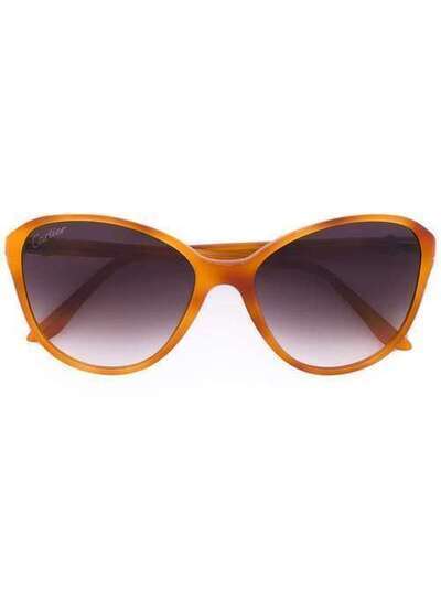 Cartier Eyewear крупные солнцезащитные очки формы 'кошачий глаз' ESW00182