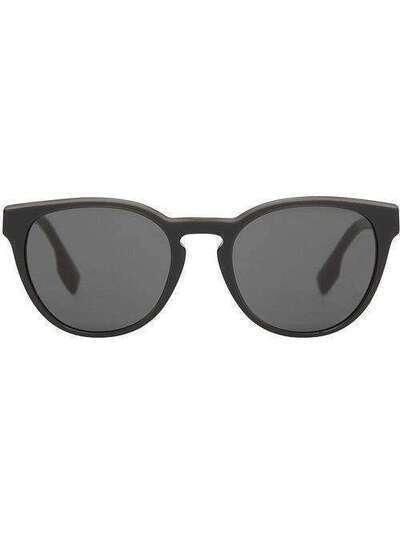 Burberry солнцезащитные очки в круглой оправе 4081180