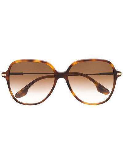 Victoria Beckham солнцезащитные очки в круглой оправе VB613S215