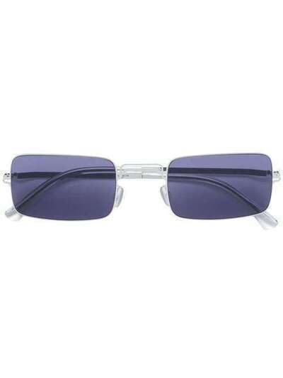 Mykita солнцезащитные очки Mykita x Maison Margiela в прямоугольной оправе MMCRAFT003
