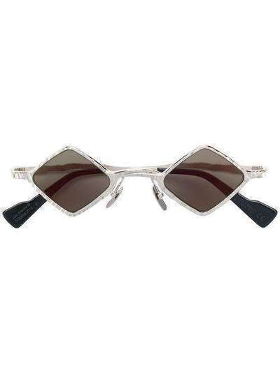 Kuboraum солнцезащитные очки в оправе в форме ромбов Z14