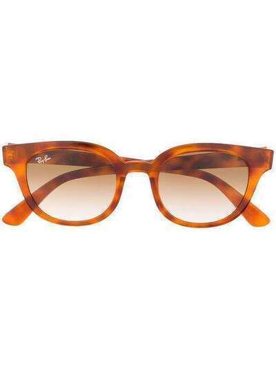 Ray-Ban солнцезащитные очки в оправе черепаховой расцветки 0RB432464755150