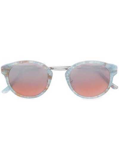 Retrosuperfuture солнцезащитные очки 'Panamá Onice Azzurro' с мраморным эффектом TDS